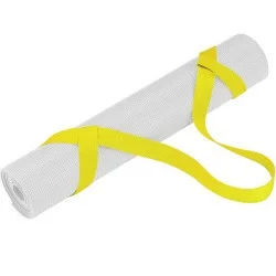 Ремень-стяжка универсальная для йога ковриков и валиков RS-5 желтый 10017241