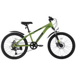 Велосипед TechTeam Storm 22" (2024) зеленый