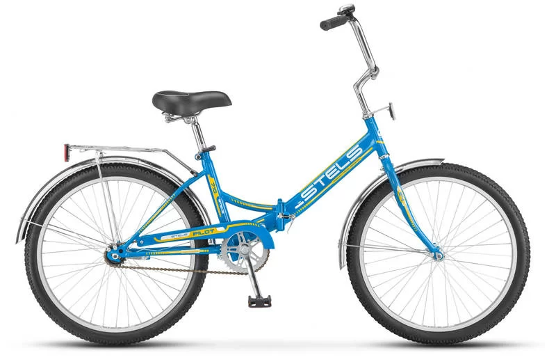 Реальное фото Велосипед Stels Pilot-710 24" (2021) синий Z010 от магазина СпортСЕ