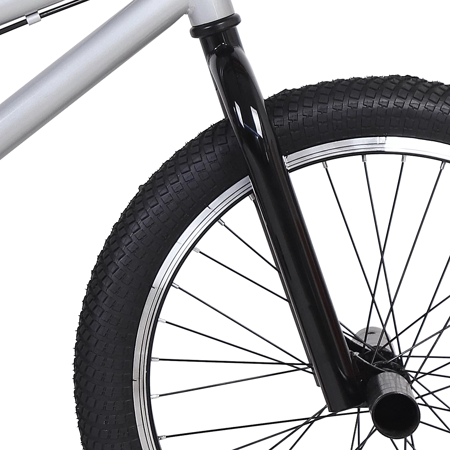 Реальное фото Велосипед BMX TechTeam Step One 20" (2021) серый от магазина СпортСЕ
