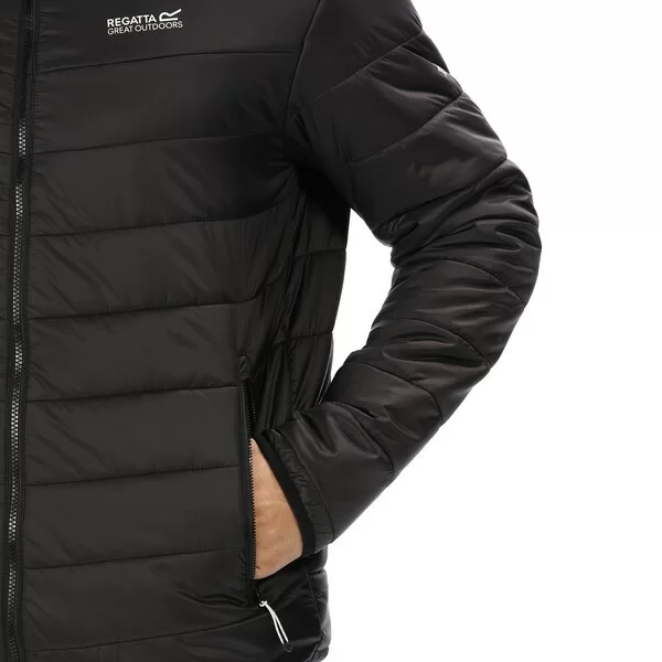 Реальное фото Куртка Freezeway (Цвет 800, Черный) RMN140 от магазина СпортСЕ