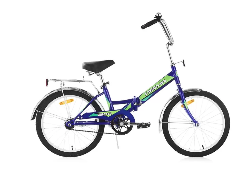 Реальное фото Велосипед Десна-2100 20" синий Z011 от магазина СпортСЕ