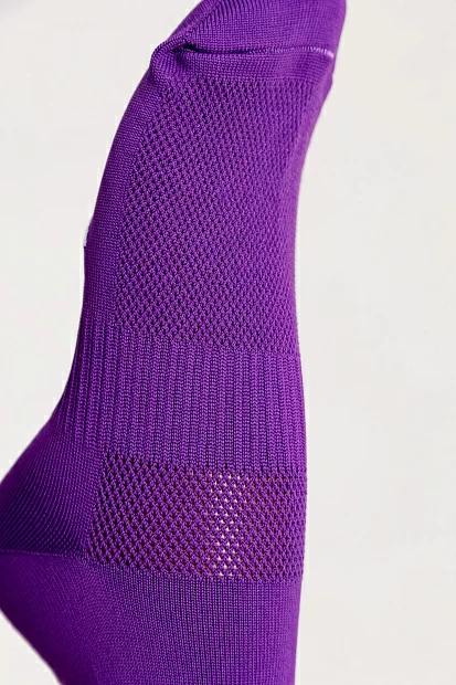 Реальное фото Гольфы футбольные GRAND In Fit фиолетовый от магазина СпортСЕ
