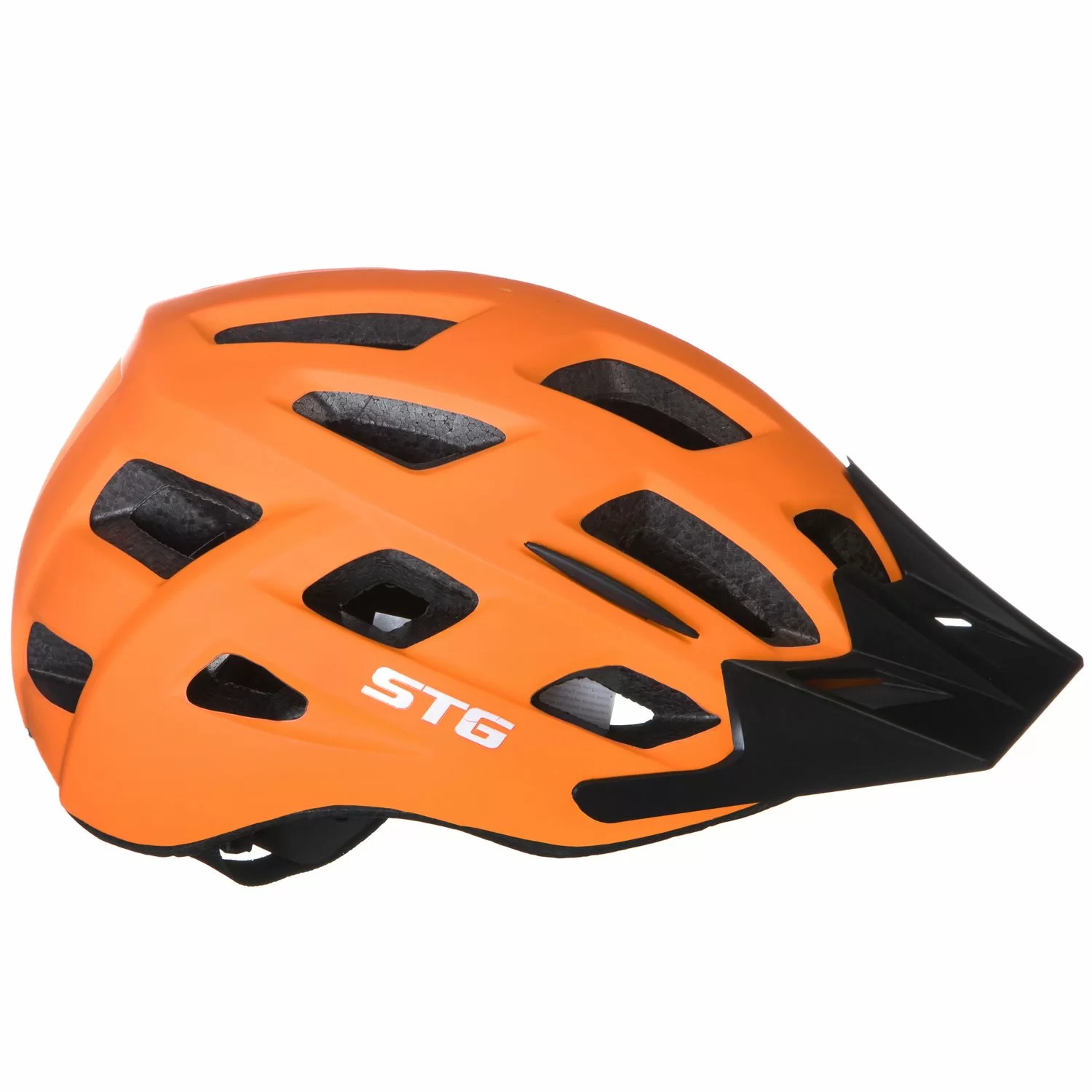 Реальное фото Шлем STG HB3-2-C с фикс застежкой Х98574 Х98574 от магазина СпортСЕ