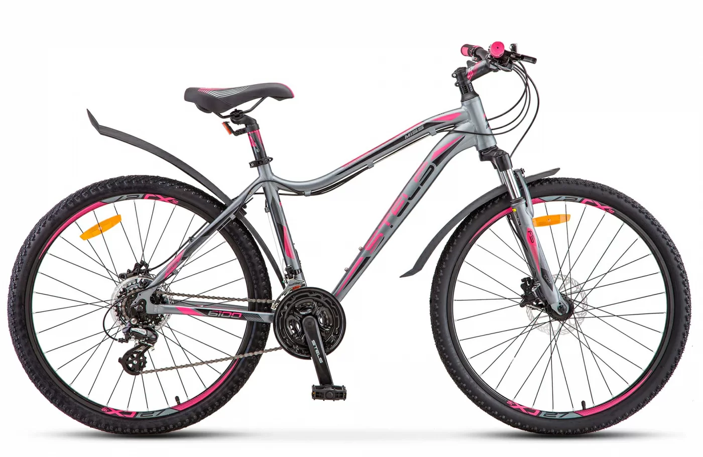 Реальное фото Велосипед Stels Miss-6100 D 26" (2021) серый V010 от магазина СпортСЕ