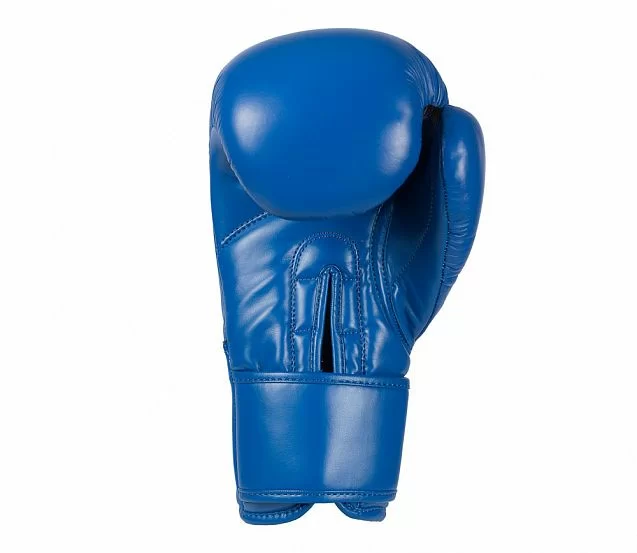Реальное фото Перчатки боксерские Clinch Olimp синие C111 от магазина СпортСЕ