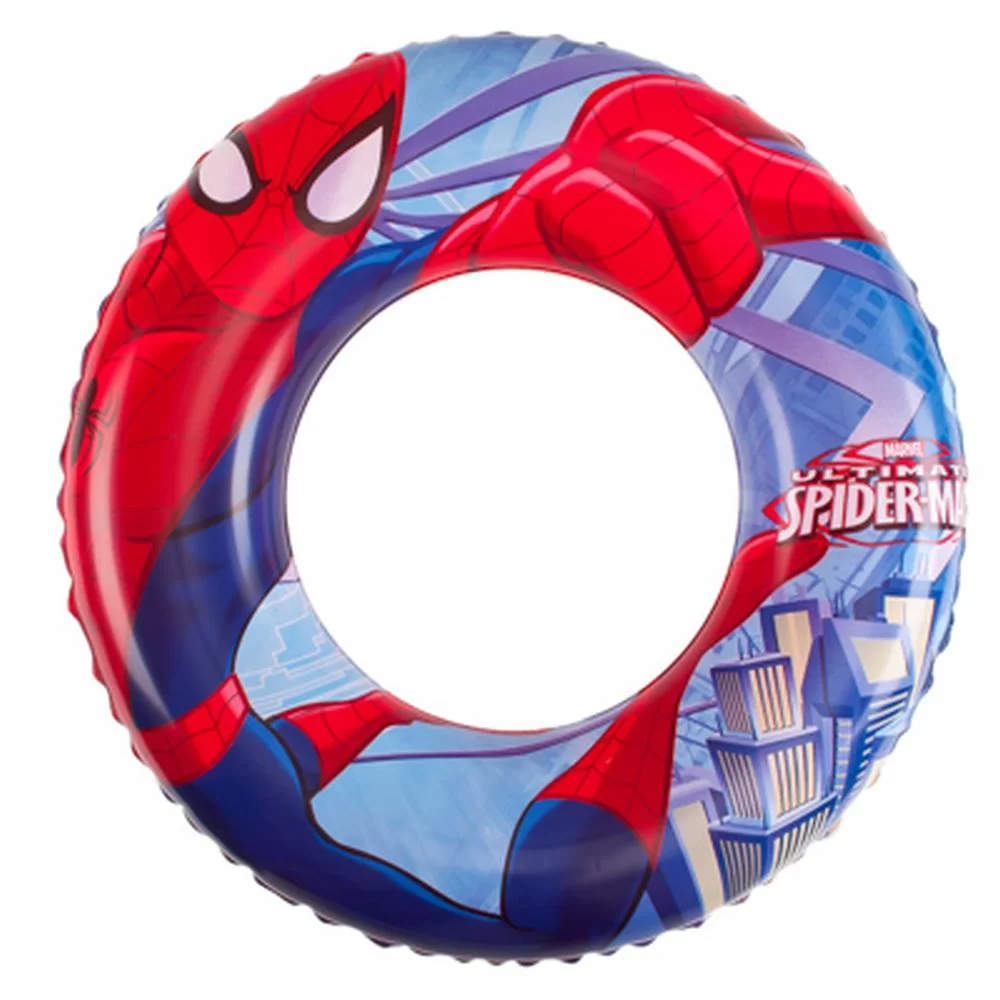 Реальное фото Круг для плавания Bestway 56см Spider-Man 98003B 332-022 от магазина СпортСЕ