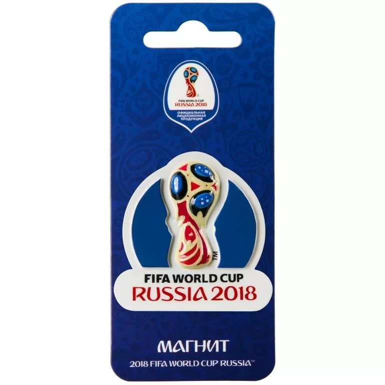 Реальное фото Магнит Кубок FIFA 2018 полистоун CH040 от магазина СпортСЕ