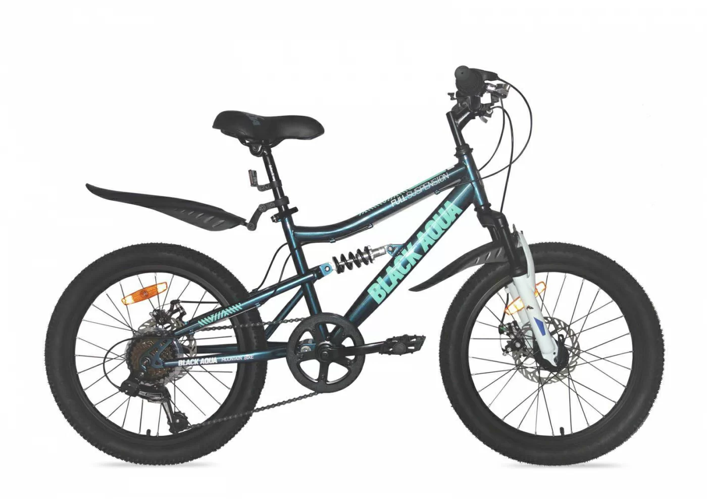 Реальное фото Велосипед Black Aqua Mount 1223 D matt 20" синий GL-109D от магазина СпортСЕ