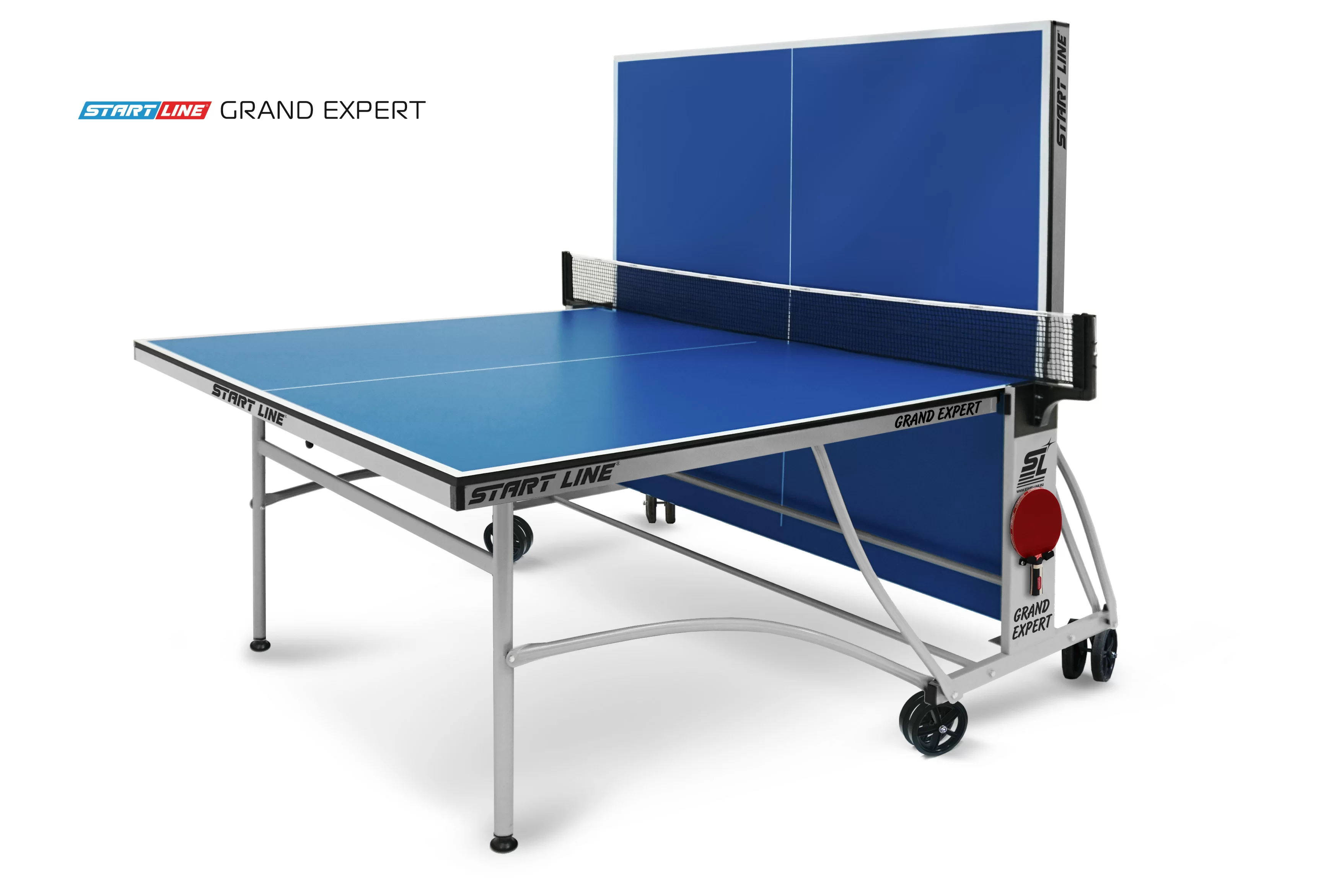 Реальное фото Стол теннисный GRAND EXPERT Синий от магазина СпортСЕ