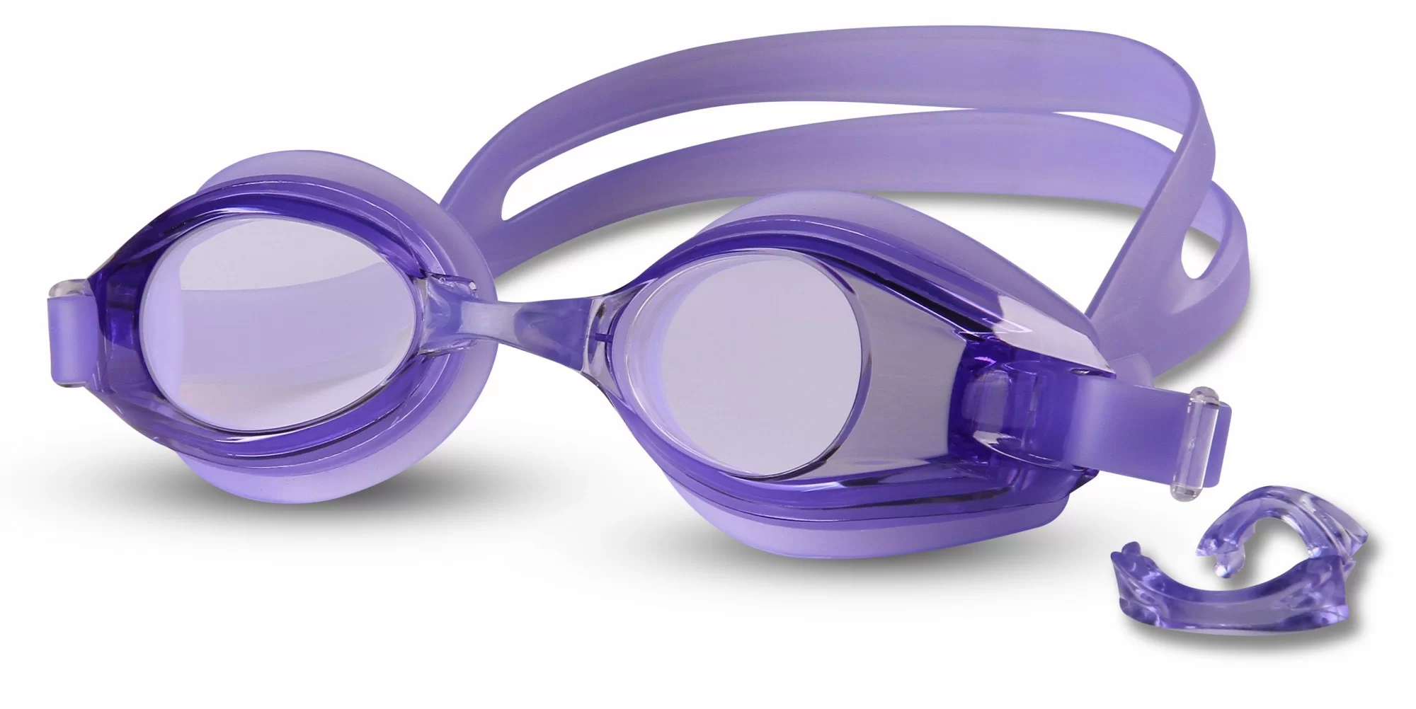 Реальное фото Очки для плавания Indigo Фиолетовый 208 G/200G от магазина СпортСЕ