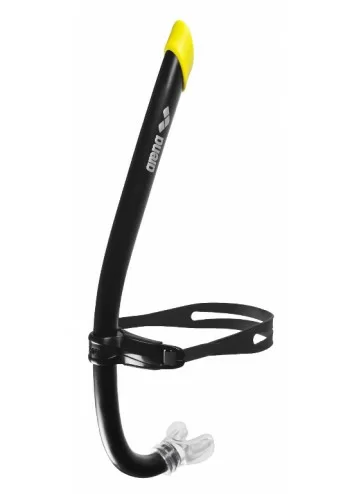 Реальное фото Трубка для плавания Arena Swim Snorkel Pro  black 1E051 050 от магазина СпортСЕ