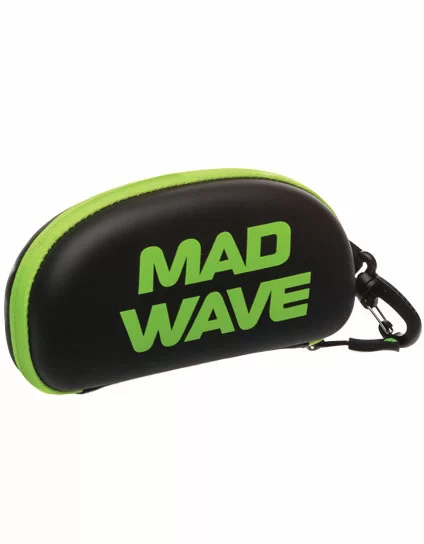 Реальное фото Футляр для очков Mad Wave black/green M0707 01 0 10W от магазина СпортСЕ