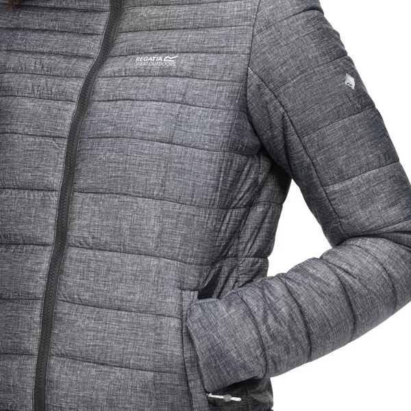Реальное фото Куртка Wms Freezeway III (Цвет 3G0, Серый) RWN201 от магазина СпортСЕ
