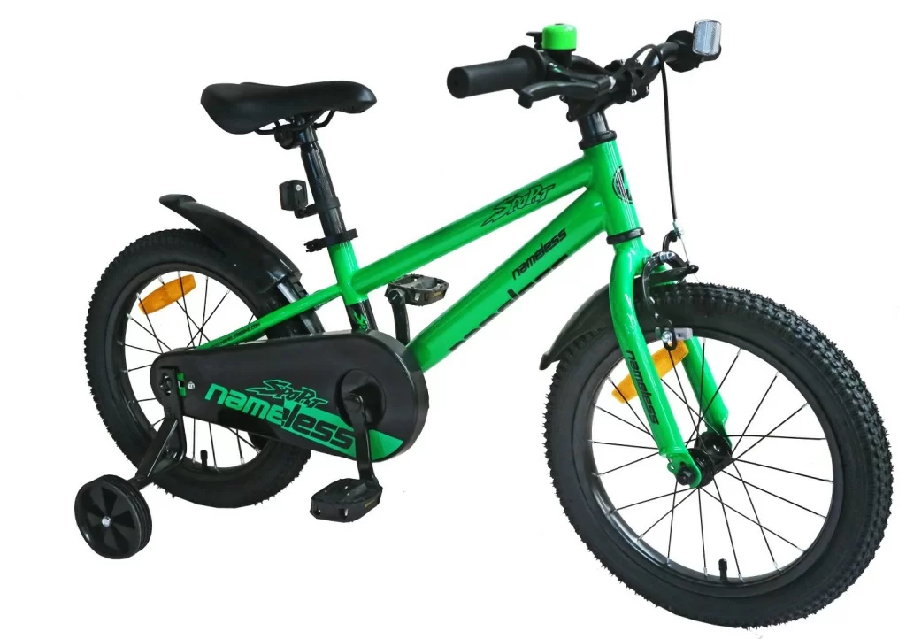Реальное фото Велосипед 20" Nameless SPORT, зеленый/черный (Новинка 2023) от магазина СпортСЕ