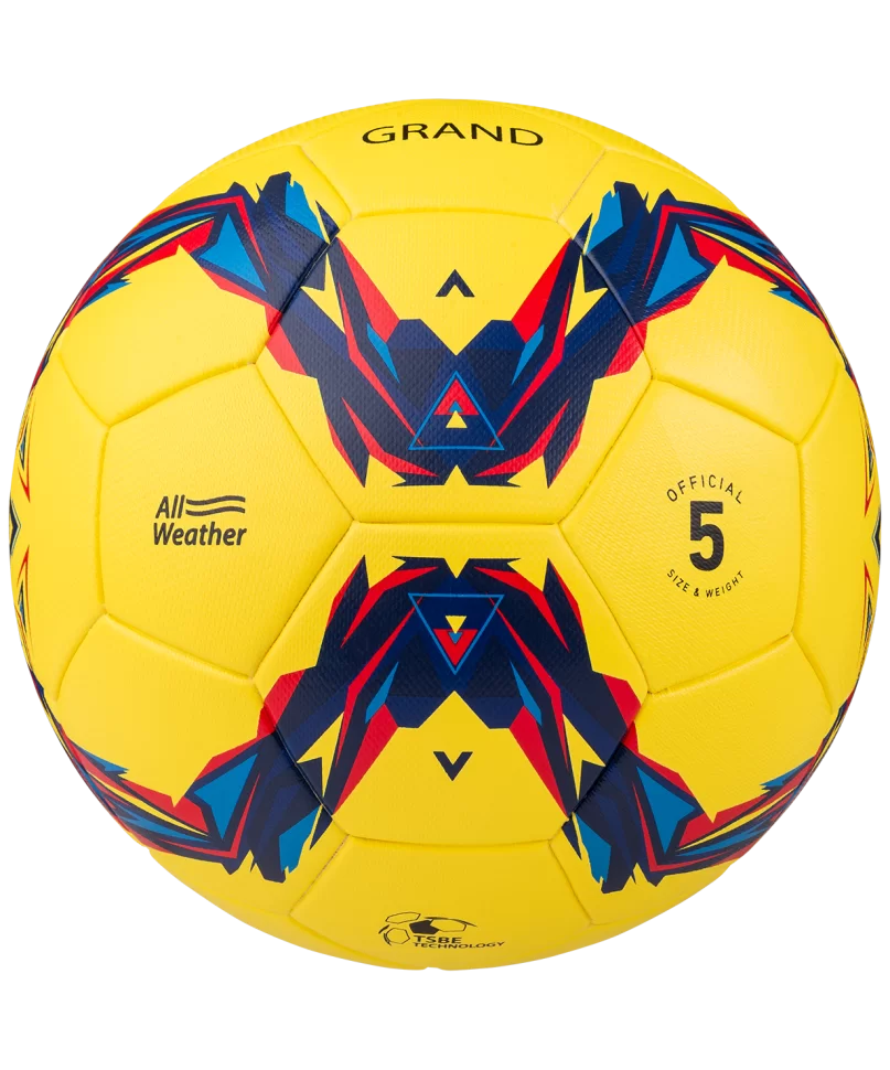 Реальное фото Мяч футбольный Jogel JS-1010 Grand №5 желтый  15438 от магазина СпортСЕ