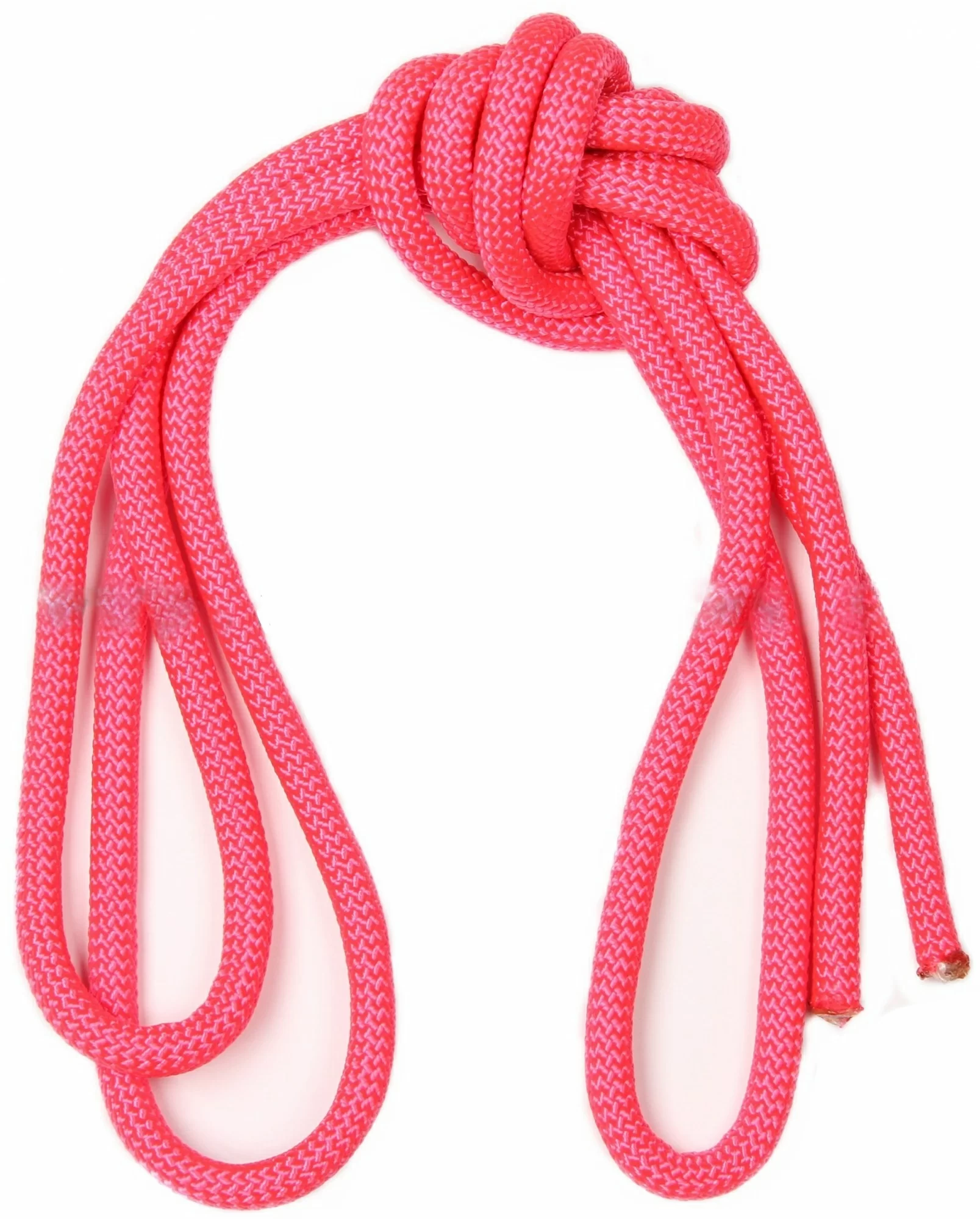 Реальное фото Скакалка гимнастическая утяж. Indigo 3 м 180 г розовая SM-123 от магазина СпортСЕ