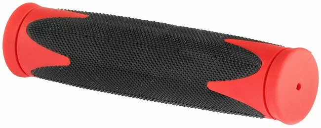 Реальное фото Грипсы XH-G37B 110 мм чёрно-красный 150146 от магазина СпортСЕ