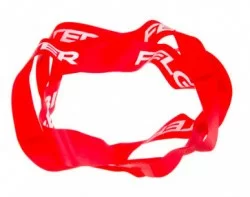 Лента ободная 28/29" красная с белым логотипом Х98529