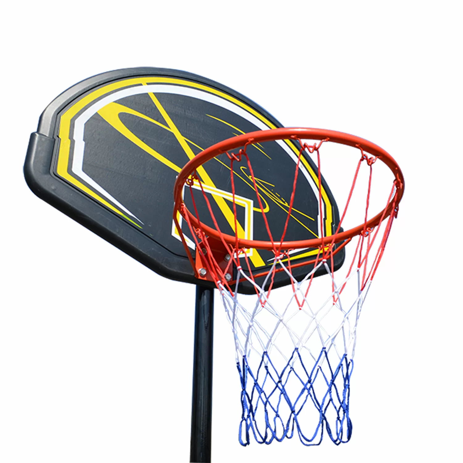 Реальное фото Мобильная баскетбольная стойка DFC KIDS3 80x60cm полиэтилен от магазина СпортСЕ