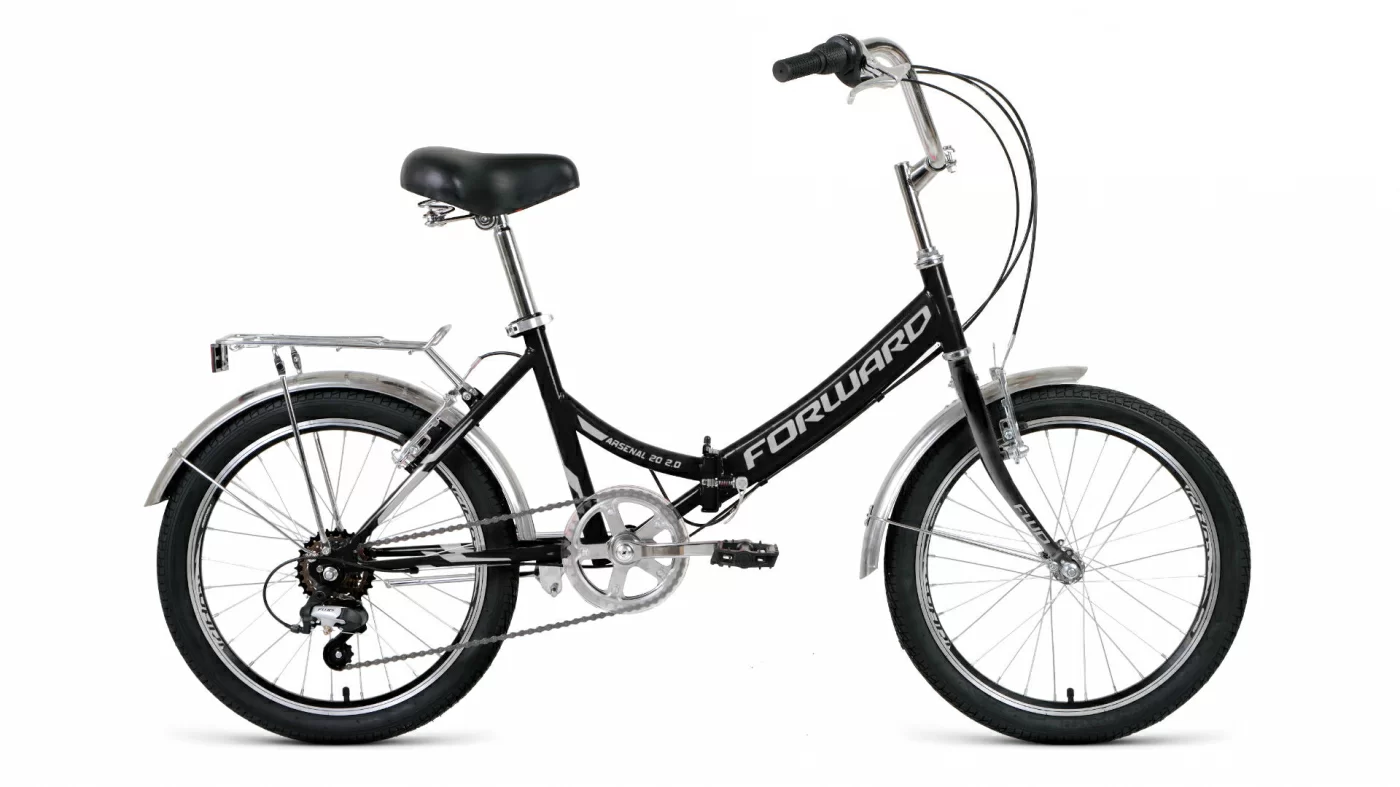Реальное фото Велосипед Forward Arsenal 20 2.0 (2021) черный/серый RBKW1YF06009 от магазина СпортСЕ
