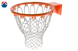 Кольцо баскетбольное №7 ТР (цвет ОРАНЖЕВЫЙ) с сеткой в комплекте