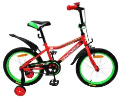 Велосипед 14" AVENGER SUPER STAR, красный/черный (2024)