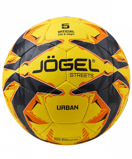 Реальное фото Мяч футбольный Jögel Urban №5 желтый (BC22) УТ-00021508 от магазина СпортСЕ