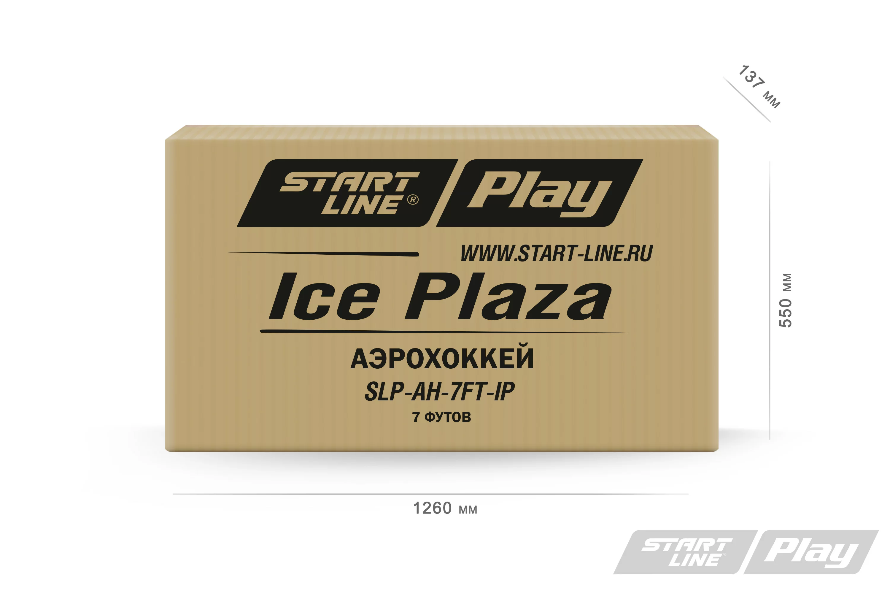 Реальное фото Аэрохоккей ICE PLAZA от магазина СпортСЕ