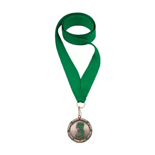Реальное фото Медаль 50мм PR  бронза 500.03 от магазина СпортСЕ