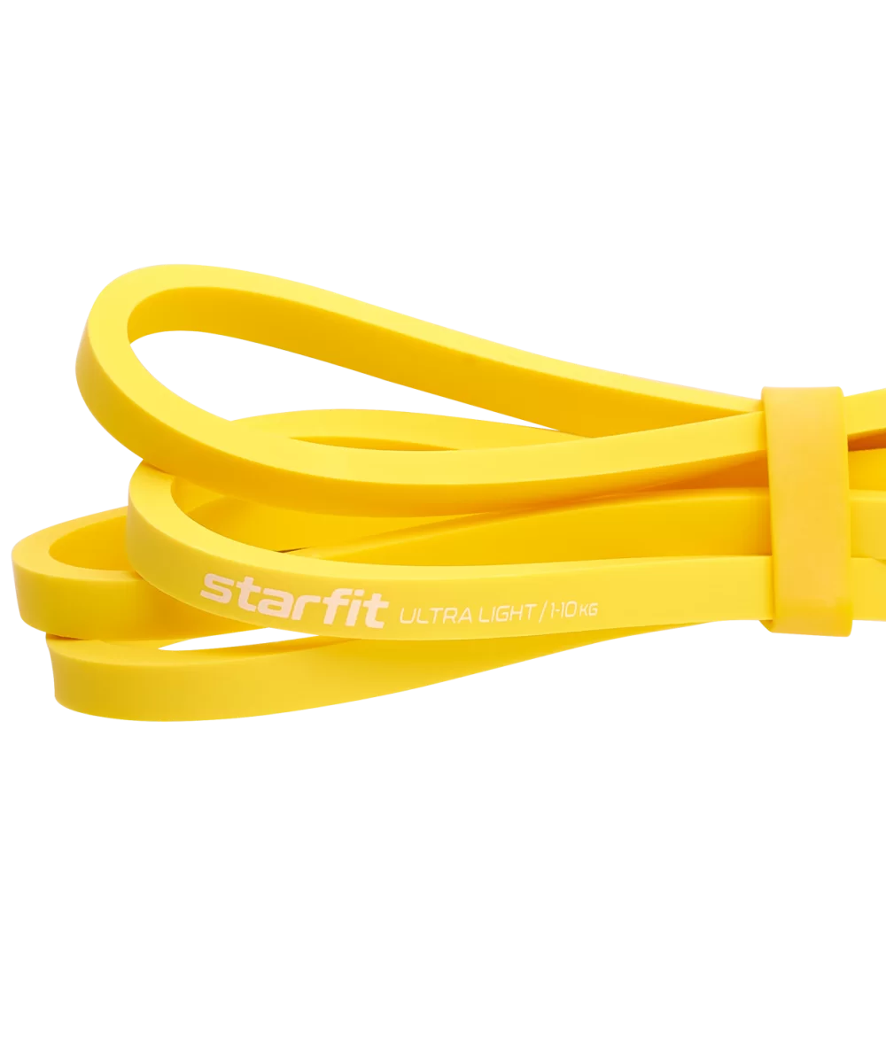 Реальное фото Эспандер ленточный StarFit ES-803 1-10 кг 208х0,64 см желтый УТ-00020248 от магазина СпортСЕ