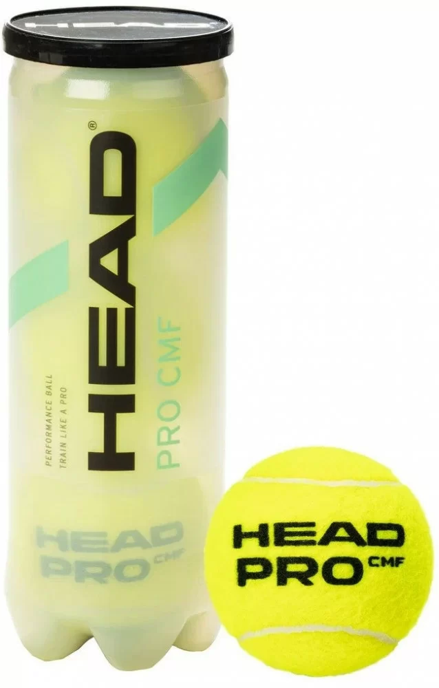 Реальное фото Мячи для тенниса Head Pro CMF Red Lid 6 Dz 3B 3шт 577573 от магазина СпортСЕ
