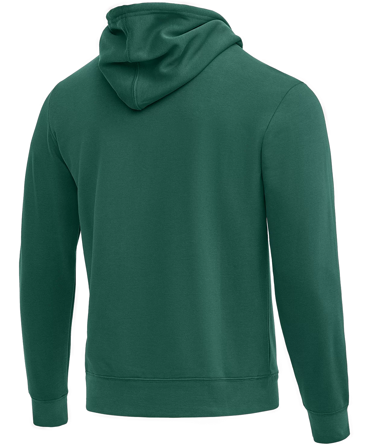 Реальное фото Худи ESSENTIAL Cotton Hoodie, темно-зеленый от магазина СпортСЕ