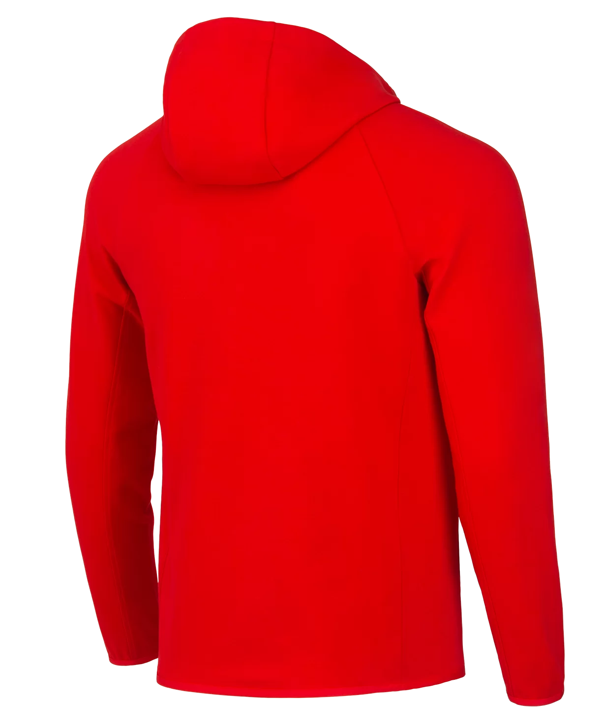 Реальное фото Худи на молнии ESSENTIAL Athlete Hooded FZ Jacket, красный от магазина СпортСЕ