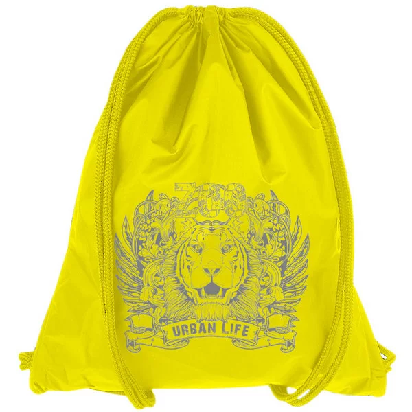 Реальное фото Рюкзак-мешок SM-101 Lion желтый 10014738 от магазина СпортСЕ