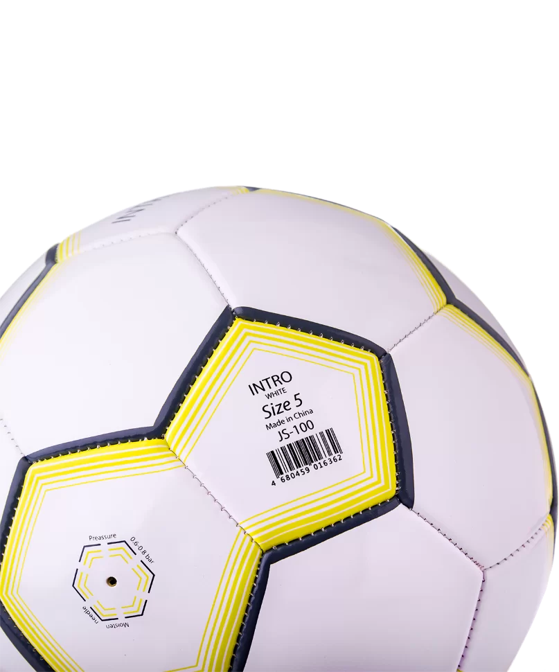 Реальное фото Мяч футбольный Jogel JS-100 Intro №5 белый 11388 от магазина СпортСЕ