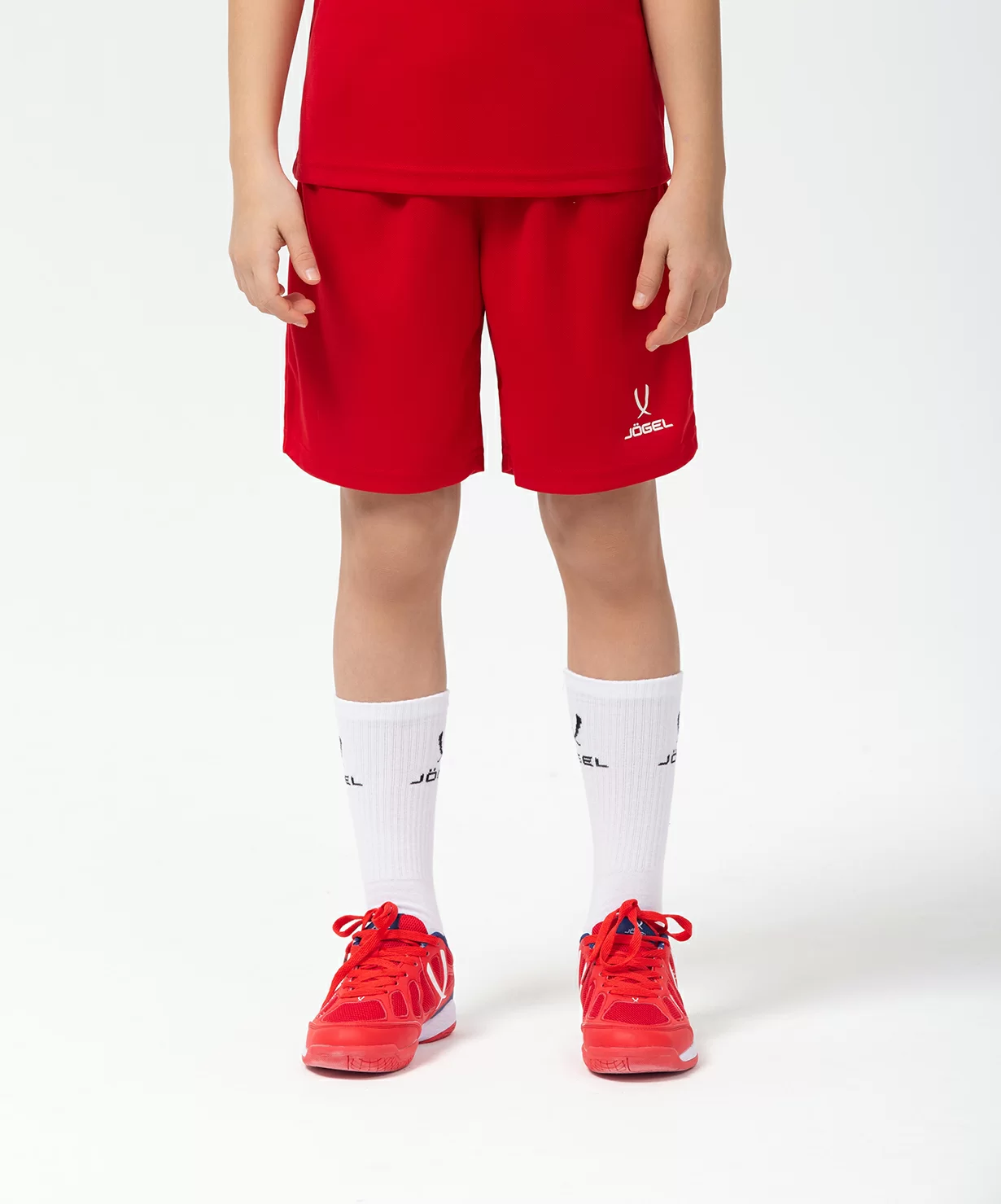 Реальное фото Шорты баскетбольные Camp Basic, красный, детский от магазина СпортСЕ