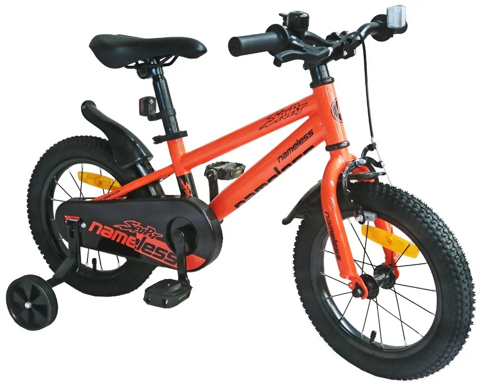 Реальное фото Велосипед 20" Nameless SPORT, красный/черный (Новинка 2023) от магазина СпортСЕ