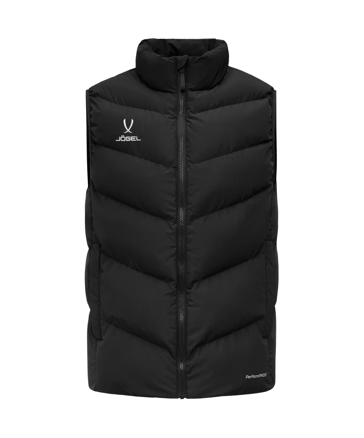 Реальное фото Жилет утепленный ESSENTIAL PerFormPROOF Padded Vest, черный от магазина СпортСЕ