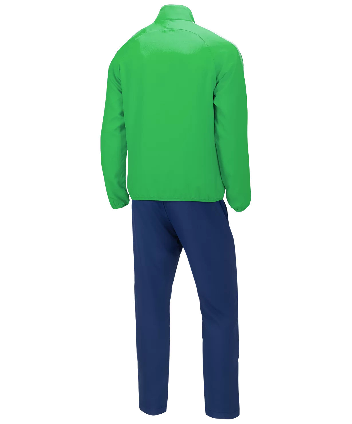 Реальное фото Костюм спортивный CAMP Lined Suit, зеленый/темно-синий от магазина СпортСЕ