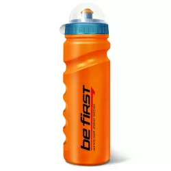 Бутылка для воды Be First 750 мл с крышкой, оранжевый 75-orange