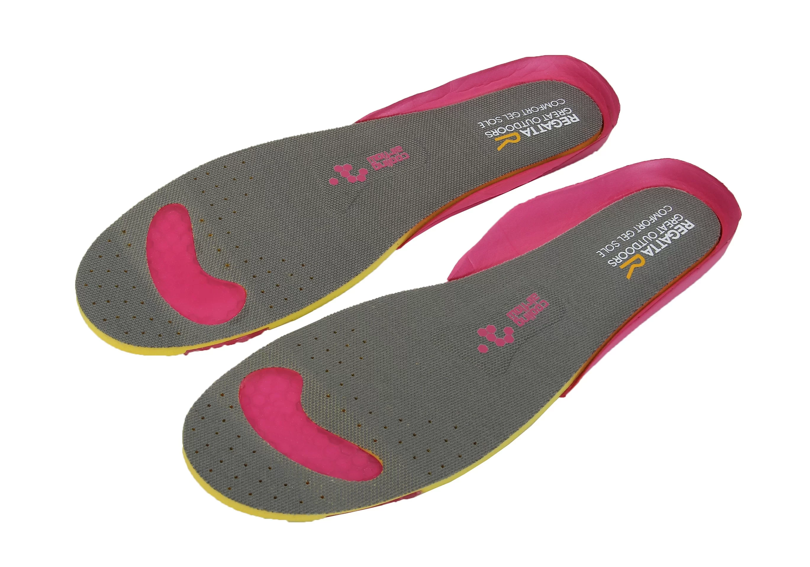 Реальное фото Стельки Lds Comf Footbed (Цвет 7RX, Розовый) RFB002 от магазина СпортСЕ