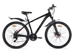 Велосипед Black Aqua Cross 2782 MD matt 27.5" (РФ) черный GL-402DTR