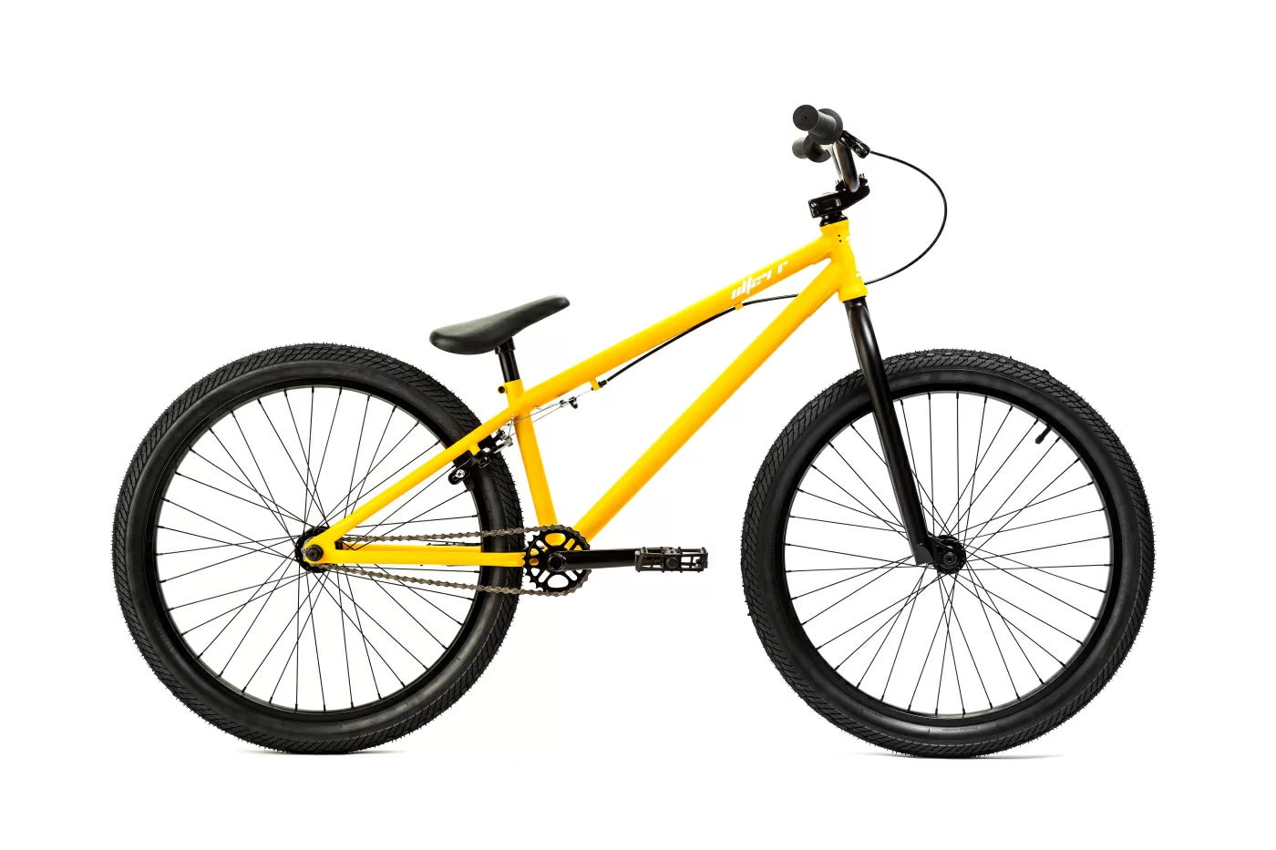 Реальное фото Велосипед TSB ULT24 R 2024 Жёлтый от магазина СпортСЕ