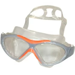 Очки-маска для плавания E36873-11 серо/оранжевый 10020541