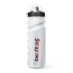 Бутылка для воды Be First 750 мл с крышкой, белая 75-white