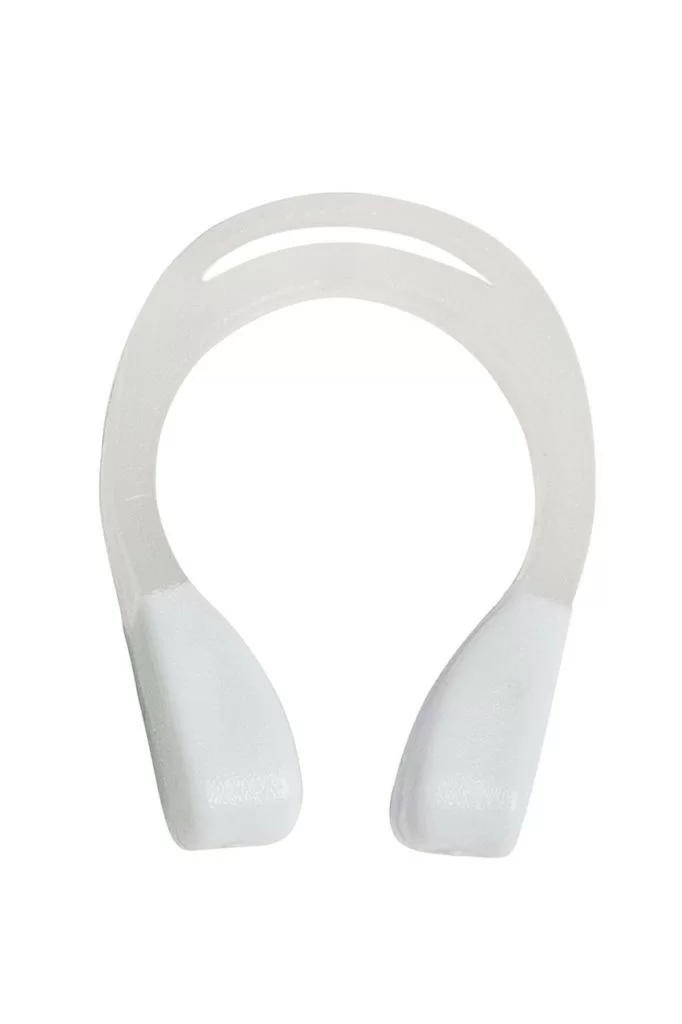 Реальное фото Зажим для носа Mad Wave Nose Clip Float White M0711 01 0 02W от магазина СпортСЕ