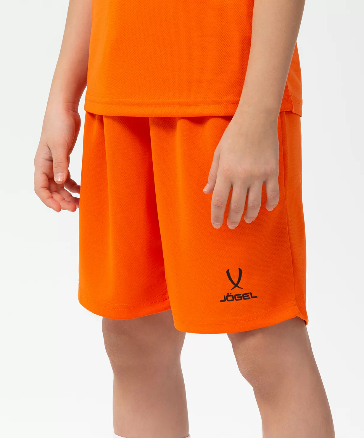 Реальное фото Шорты баскетбольные Camp Basic, оранжевый, детский от магазина СпортСЕ