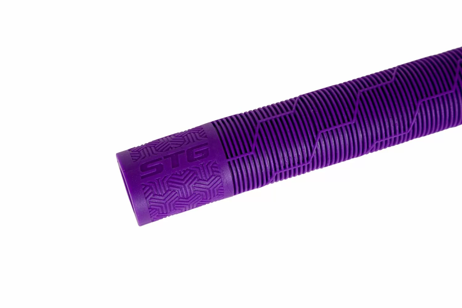 Реальное фото Грипсы STG Gravity 165 мм фиолетовый Х108440 от магазина СпортСЕ