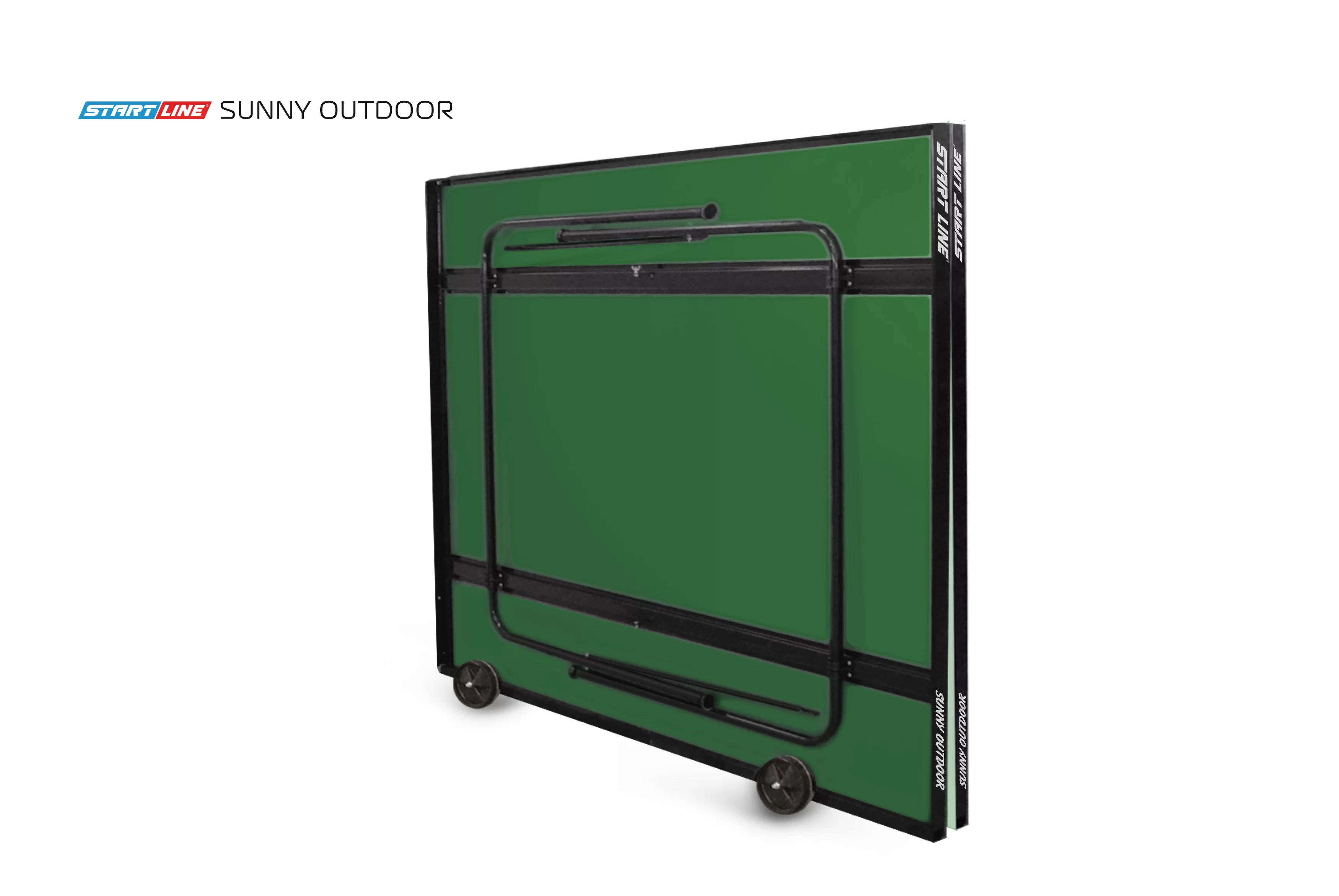 Реальное фото Теннисный стол Start Line Sunny Outdoor green от магазина СпортСЕ